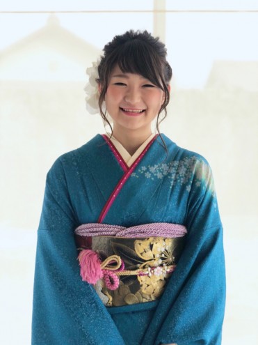 成人式 ゆるふわアップスタイル